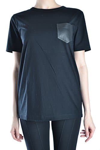 Alexander Wang Women's Mcbi335040o Black Cotton T-Shirt