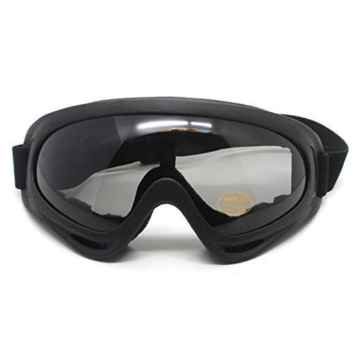 Men and Women UV Protection Windproof Dustproof Outdoor Sports Ski Glasses CS Army Tactical Military Airsoft Goggles Snowmobile Bicycle Motorcycle Basketball Football Safety Glasses Protective Goggles