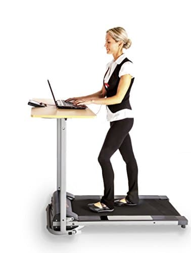 Office Fitness Desk Walker | Treadmill Desk - Beech