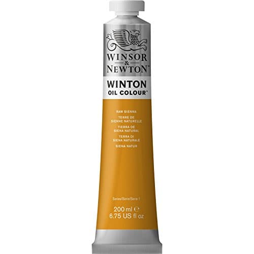 Winsor &amp; Newton Winton Oil Colour Raw Sienna 200ml