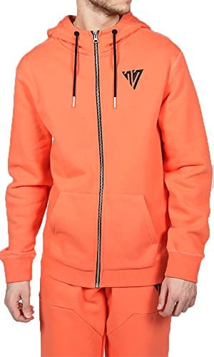 17 London Men's Mason Hoodie (Small, Orange)