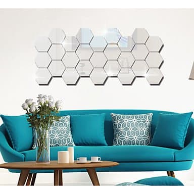 Plane Wall Stickers Lens Decorative Acrylic Material Home Decoration Wall Decal