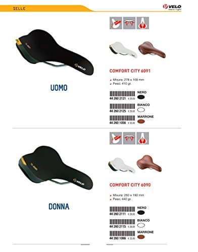 Sella comfort city 6091 marrone 44 260 1056