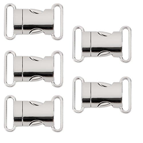 Honeysuck Metal Side Release Webbing Paracord Buckles Bag Craft 20mm