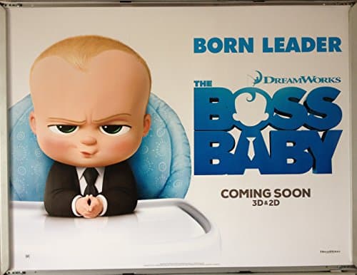 Cinema Poster: BOSS BABY, THE 2017 (Quad) Alec Baldwin Steve Buscemi Jimmy Kimmel