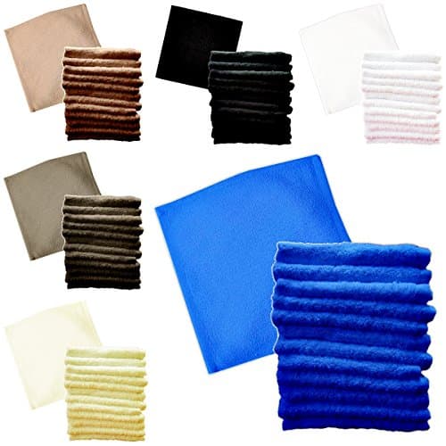 Pack of 2-3-6-12 Egyptian Luxury 100% Super Soft Cotton Towel-550Gsm Face Cloth (Latte, Pack of 2)