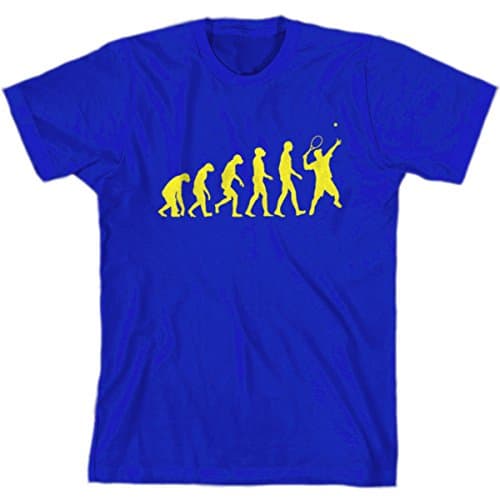 Shirt Kraise The Evolution Of Tennis Men's T-Shirt, Large