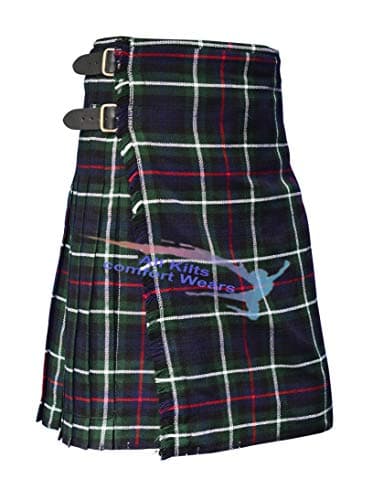 Scottish Mackenzie 8 Yard & 16 Oz Traditional Kilts - Tartan Kilts