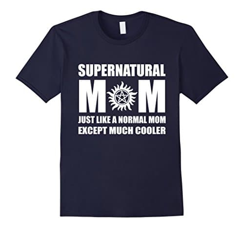 Men's Supernatural Mom Just Like a Normal Mom Except Much Cooler  XL Navy