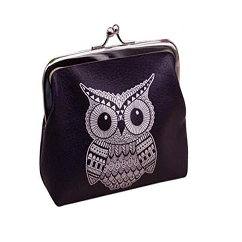 Women Retro Vintage Small Coin Pockets Hasp Purse Clutch Wallet Bags