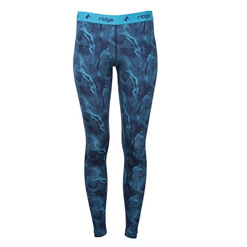 Ridge Merino Wool Women's Inversion Midweight Bottom (Large, Atmospheric River)