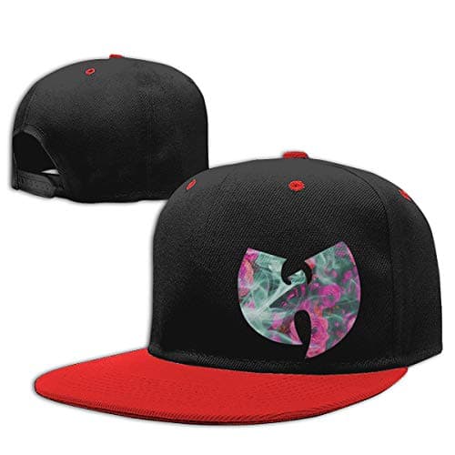 ODJFONE Loose WU Tang Rose Edition Men Women Contrast Hip Hop Baseball Cap