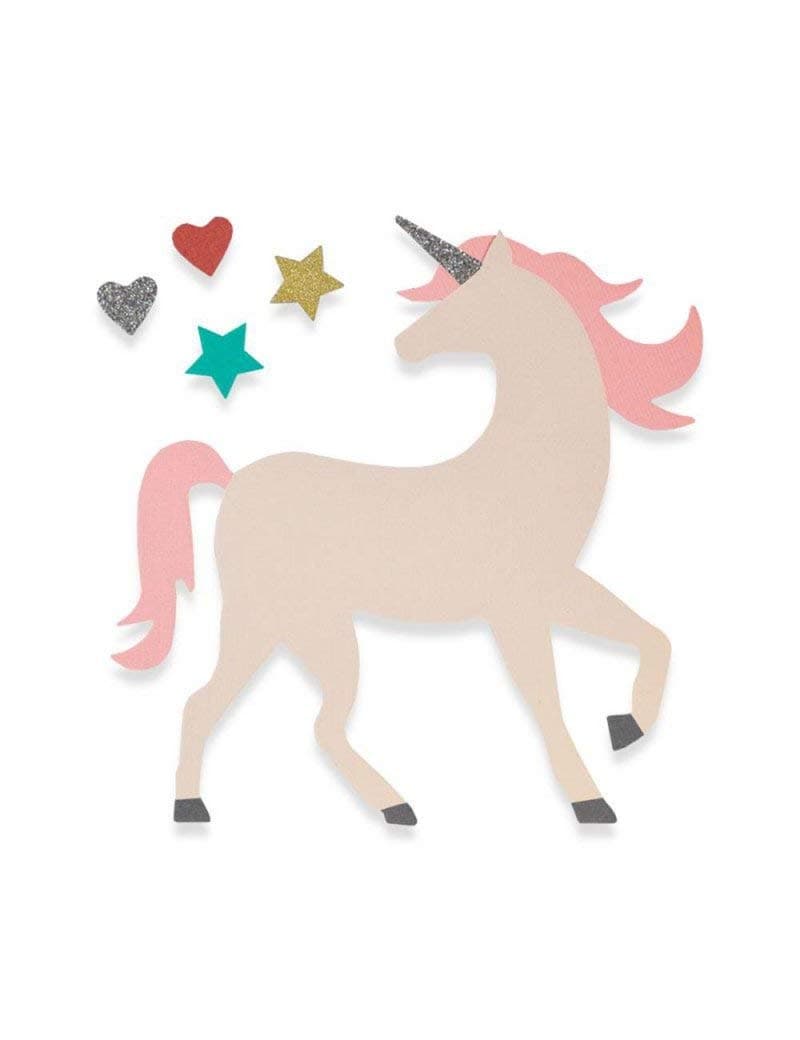 Sizzix Bigz Die 662503, Unicorn by Samantha Barnett, Multi Colour, One Size, Plastic, Wood, Steel