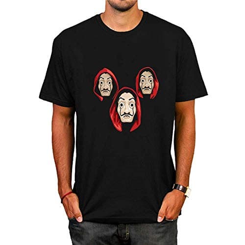 La Casa De Papel T Shirt Camisetas Hombre Short Sleeve Casual Streetwear Harajuku Funny T Shirts