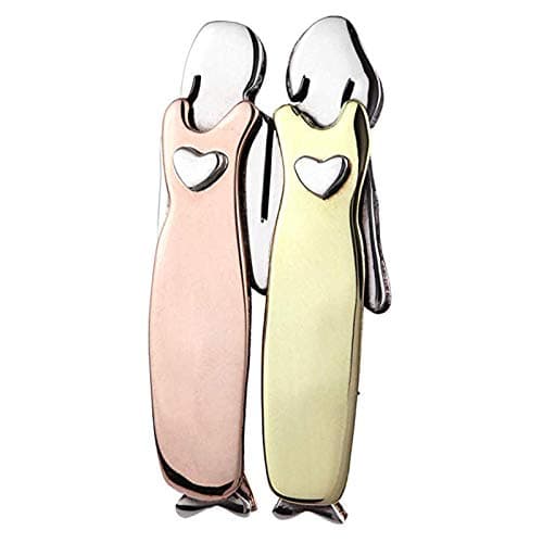 1Pcs Best Friends Brooch Pins Family Brooch, My Beautiful Sisters Brooch Pin Collection, Alloy Material, Clothes Decoration Accessories for Women