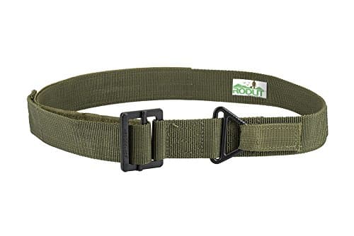 Rodut™ Survival Tactical Belt Military Belt CQB Rigger's Belt (OD Green, X-Large)