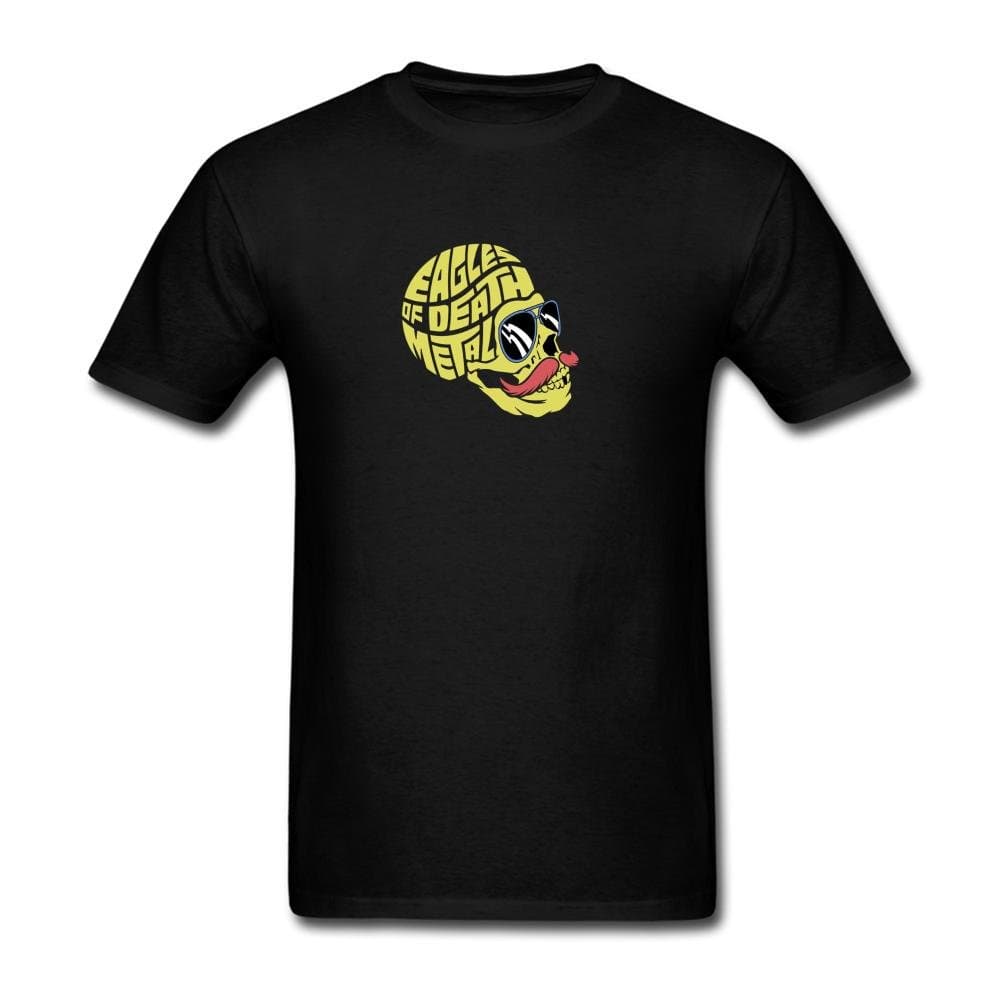 ZHENGXING Men's Eagles Of Death Metal Skull T-Shirt S ColorName Short Sleeve