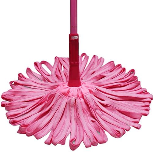 GAOJIAN Household Wooden Floor Mop Free Hand-Washing Telescopic Automatic Twist Water Rotating Mop