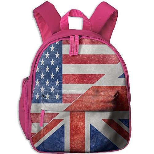 DoBag Kid's American British Flag School Shoulder Bag Backpack Outdoor Daypack For Boys&amp;Girls
