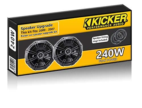 Ford Mondeo Rear Door Speakers Kicker 6.5" 17cm car speaker kit 240W