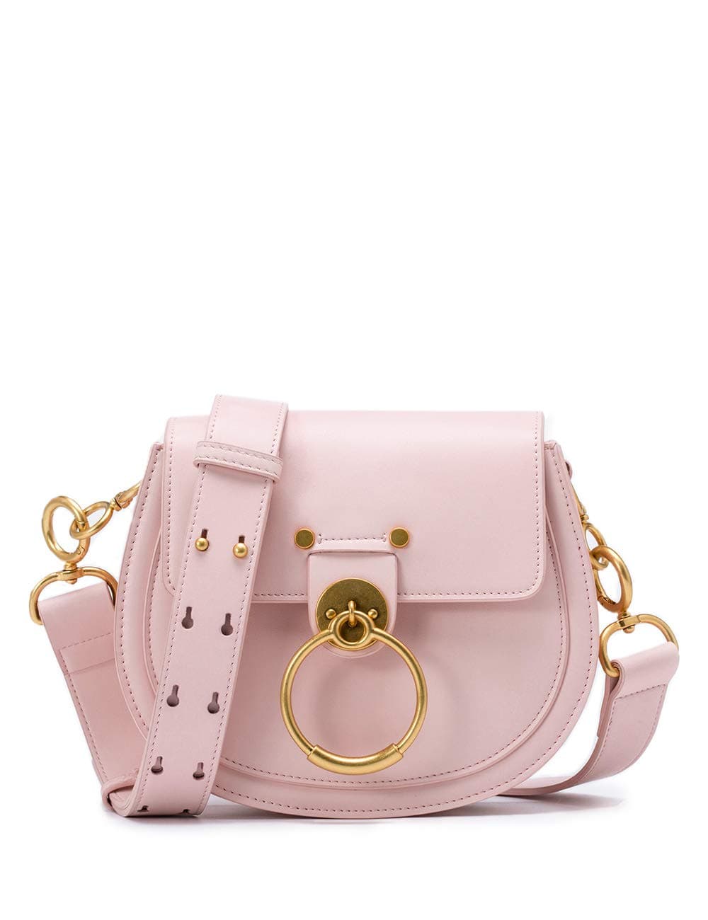 LA FETIN Designer Leather Shoulder Bags for Women Stylish Brooks Leder Saddle Bag Small - Wide Strap