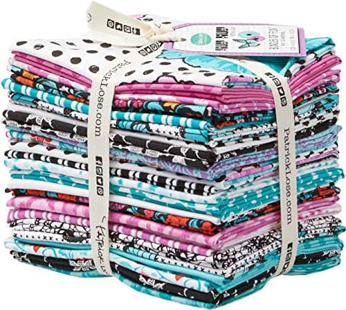 Flower Power Aqua 25 Fat Quarters Patrick Lose Fabrics