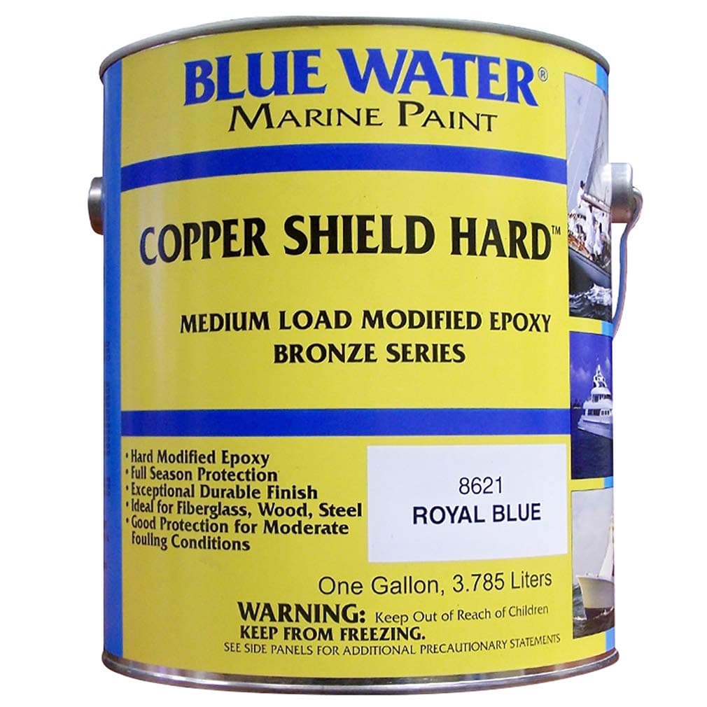 Copper Shield(tm) Hard(tm) Marine Black Gallon - 35 Copper Hard - Marine Paint Antifouling Bottom Paint - iPaint.us