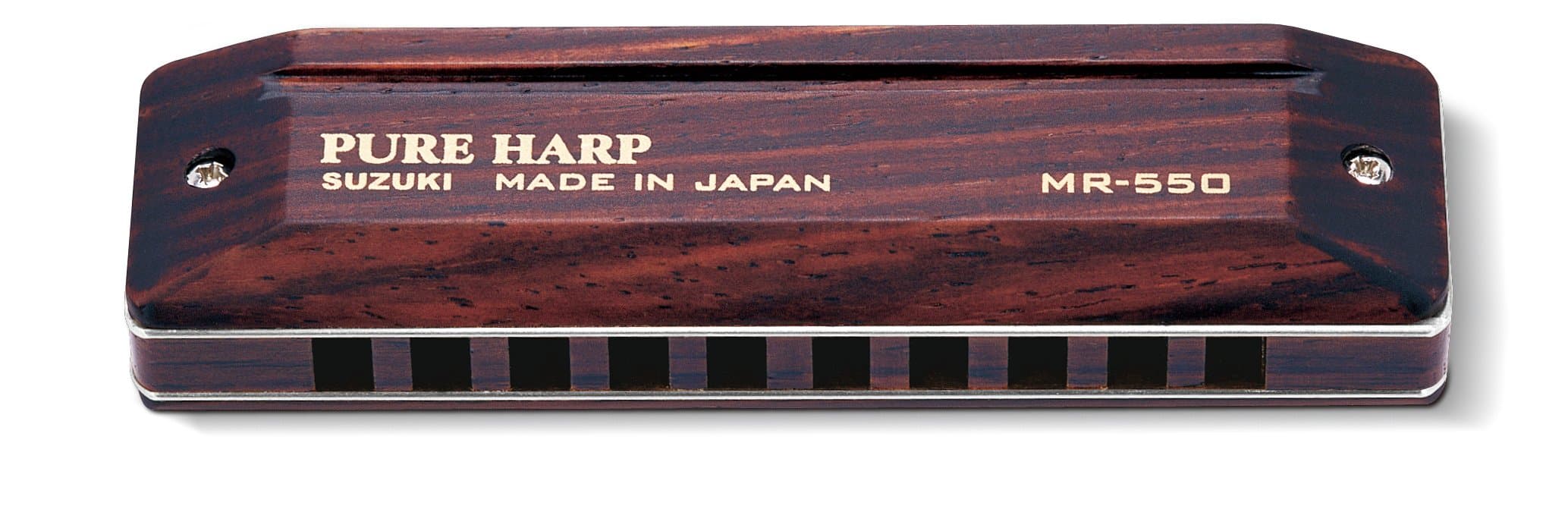 Suzuki Diatonic Harmonica PURE HARP MR-550 Key of G