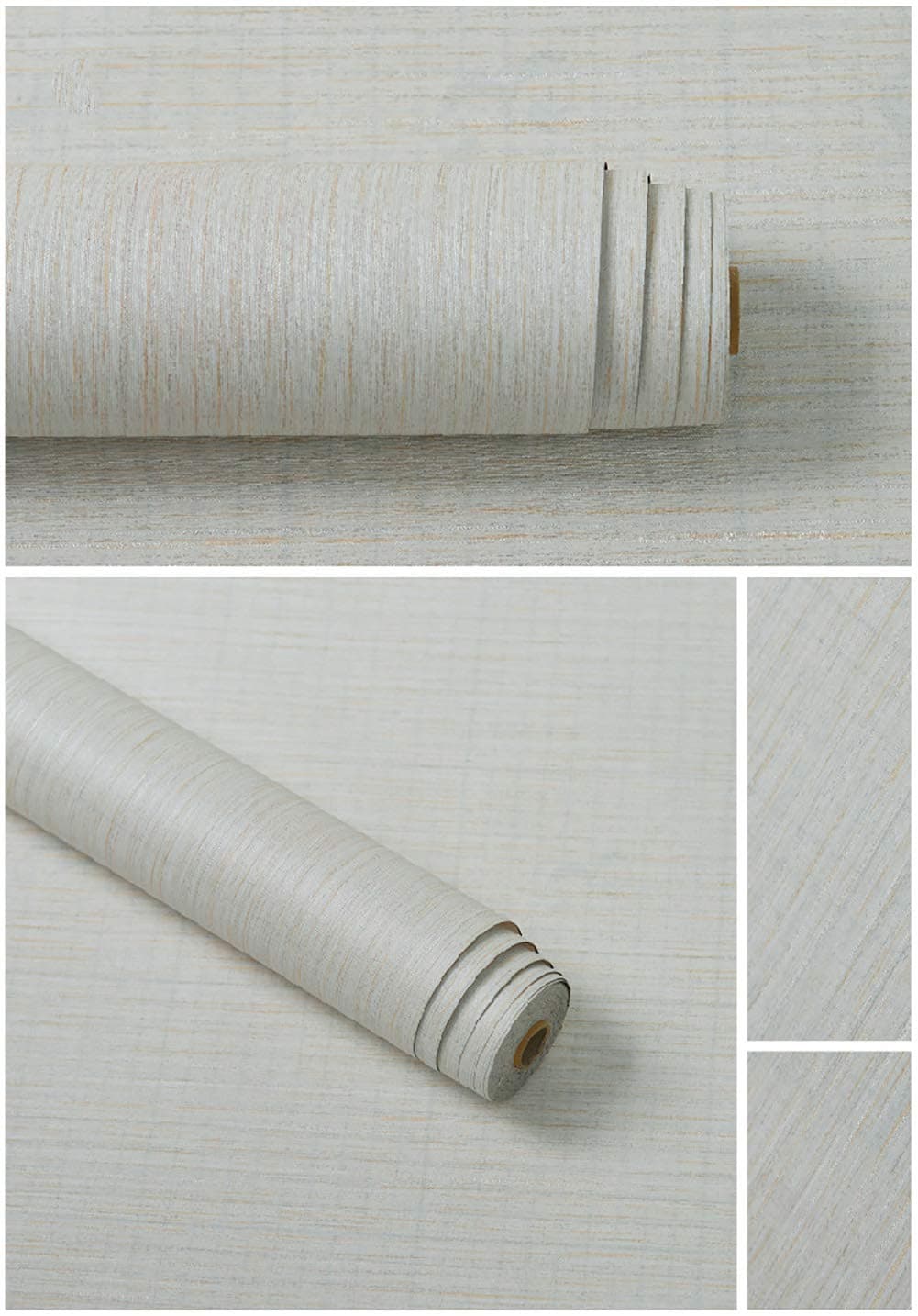 XRRXY Wallpaper Self-Adhesive Contact Paper, Peel Stick Wall Stickers Living Room Bedroom TV Background Door,4,60x900cm(24x354inch)