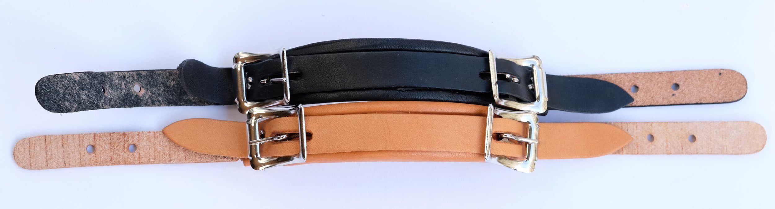 Genuine Leather Handles Replacement Briefcase Satchel Bags Black Natural New (Black)