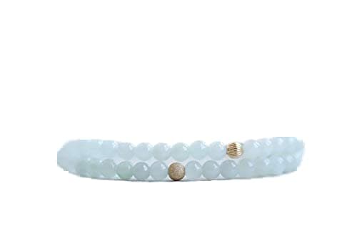 Jewelry Burma Jade Stack | Dainty jade bracelets | Natural Jadeite 4mm | Womens Beaded Green Jade Bracelet | Jade Jewelry | Gift for Her