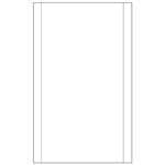 LegalStoreLetter Size, 24lb. Cotton Bond, Standard Black Ruled Pleading Paper, 500 sheets per box