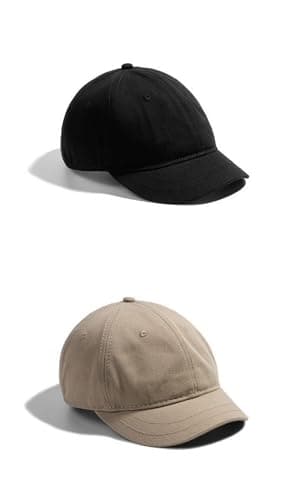 Zegoo Adjustable Mens and Womens Sun Hat Short Brim Baseball Cap