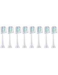 Replacement Toothbrush Heads For Philips Sonicare Plaque Control,Gum Health,EasyClean,FlexCare,HealthyWhite,DiamondClean,PowerUp,Essence +,Elite+,HydroClean (8 Pcs)