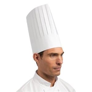 Disposable Chefs Hat White Size: One size fits all. Pack Quantity: 50