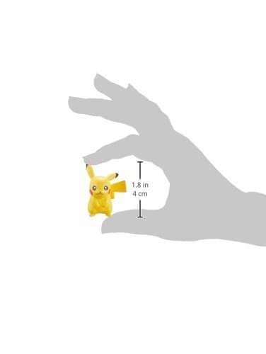 Taito Takaratomy Pokemon Sun & Moon EX EMC-01 Mini Action Figure, Pikachu