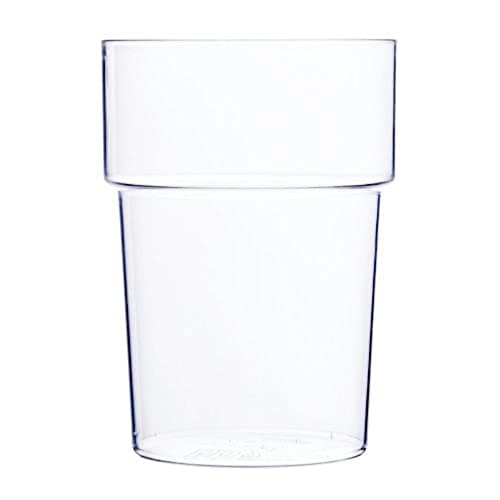 Stalwart BB 250-2CE Econ Rigid Plastic Reusable Pint Tumbler, 568mL Capacity, Pack of 100