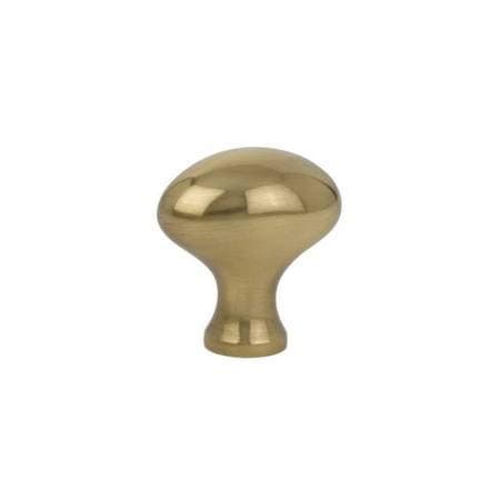 Emtek Oval Knob Finish: French Antique Brass, Size: 1.25" H x 1.25" W x 1.25" D
