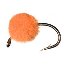 Wetfly Glo Bug Egg Orange - 1 Dozen Fly Fishing Flies