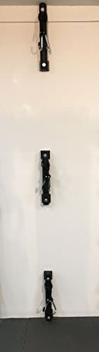 Anazao Fitness Gear New The 15” Multi-Functional Resistance Band Workout Anchor System 3-Pack (Exercise Bars, Handles, LAT Bar and Other Gear Sold Separately on