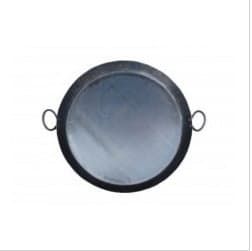Kadai Paella Pan for Outdoor and Indoor Cooking