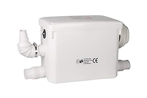 Steriflux Macerator Supersilent Sanitary Waste Pump Also Wall Hung WC Toilet Compact 400W Hideable