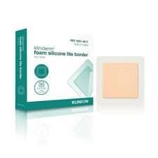 Kliniderm Foam Silicone Border 10cm x 10cm (x5)
