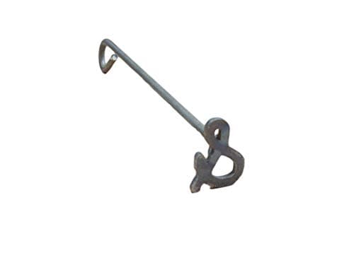 The Leather Guy Branding Iron Standing Steak Brand & Sign 1 1/2" x 2 7/8"