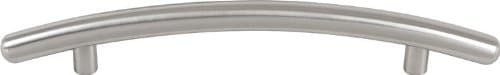 14 Inch Length Brushed Nickel Curved Bar Handle