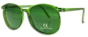 MRH International Color Therapy Glasses Green Natural Eyes 1 Pair Pack