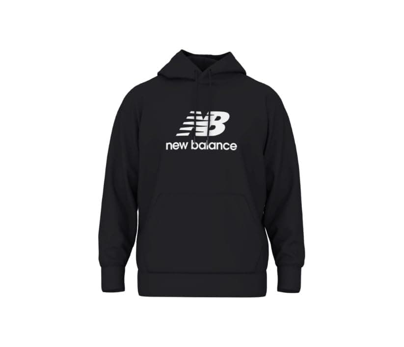 Men's Sport Essentials French Terry Logo Hoodie, Black, Large