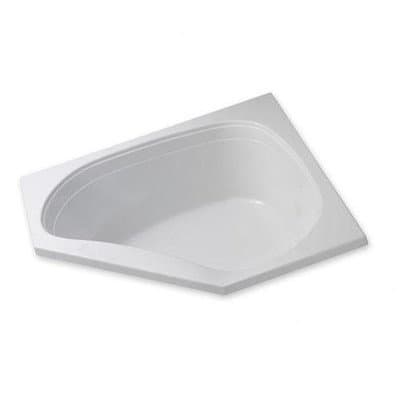 Integrity 60" x 60" Bathtub Light Kit: Yes, Number of Handles: 2, Finish: Natural Bone
