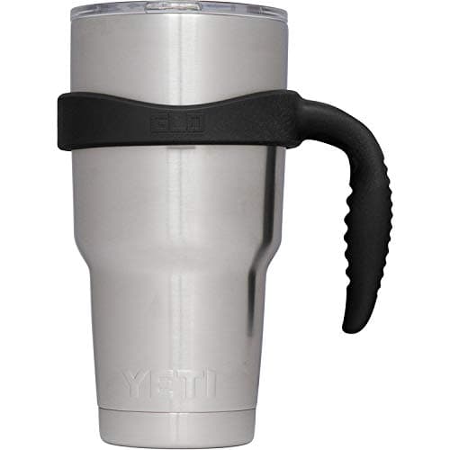 Handle For YETI Rambler 30 Oz Tumbler Cup - Fits Ozark Trail, RTIC & more - (Handle Only) - Black