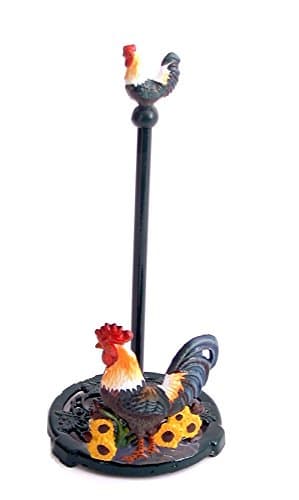 Marvells 5450 Rooster Kithen Paper Holder - Multi-colour